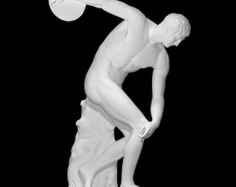 古代ギリシャの運動選手彫刻 - タウンリー・ディスコボロス 12K樹脂製