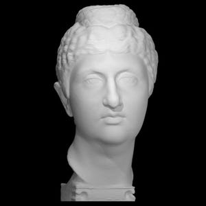 Buste van Faustina de Oude – 12K harsreplica – Oud-Romeins beeldhouwwerk