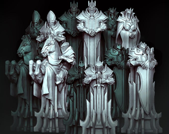 Regal Chess Set. Customisable Colours (pieces Only) - Etsy Canada
