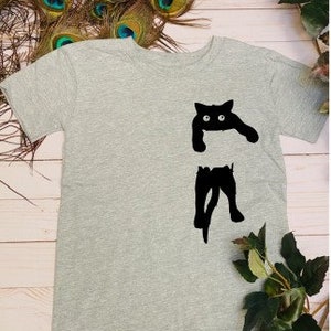 chat noir SVG, chat noir png, chat drôle, conception de sublimation de chat, fichiers pour cricut, fichier de coupe dxf, png chat, chat SVG