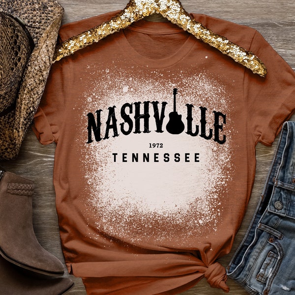 Nashville Shirt, Lyrics Shirt, Tennessee Shirt, Music Shirt, Country Music Tee, Nashville Gift, Girls Trip To Nashville, Vintage T-shirt.