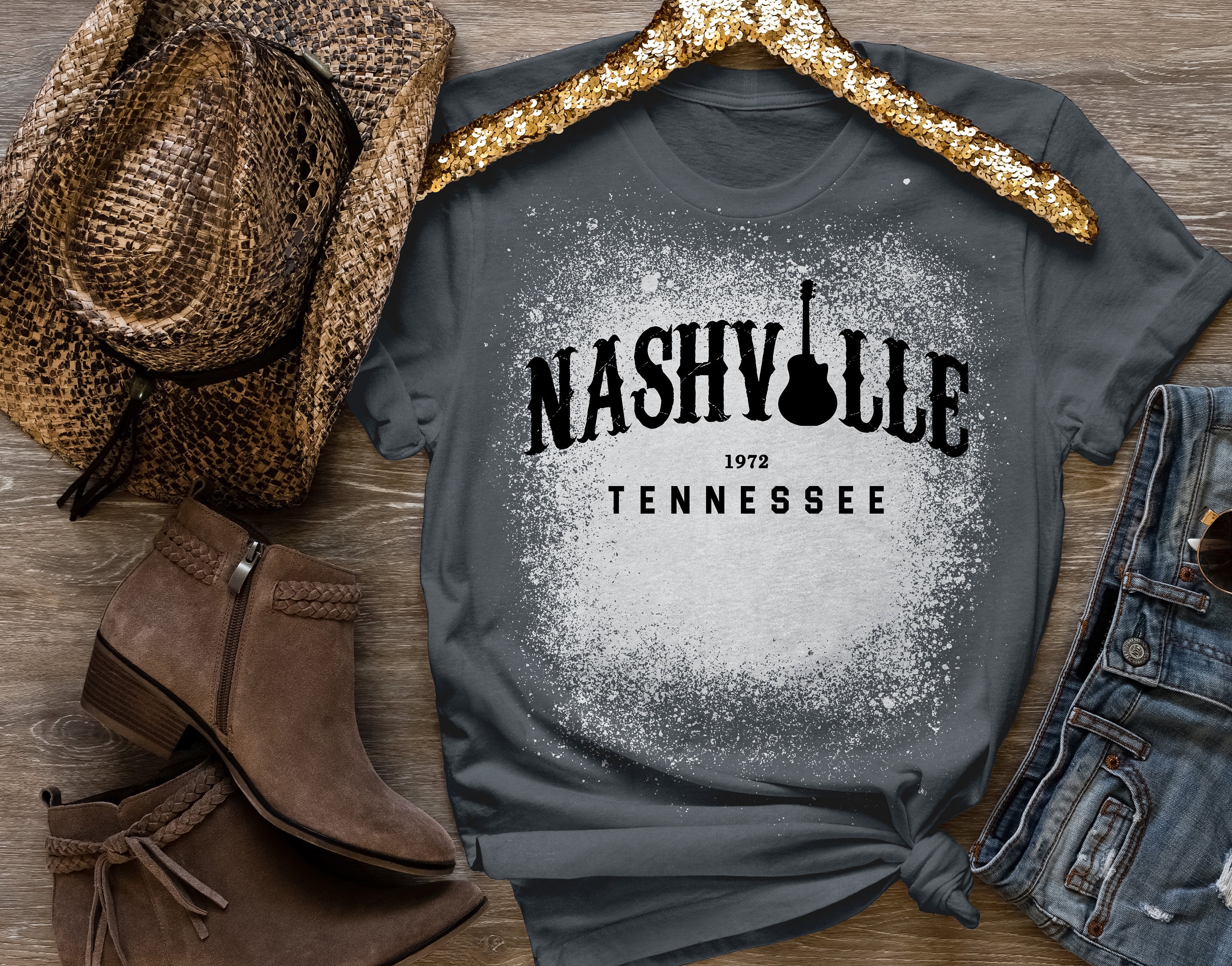 Discover Nashville Shirt, Lyrics Shirt, Tennessee T-Shirt