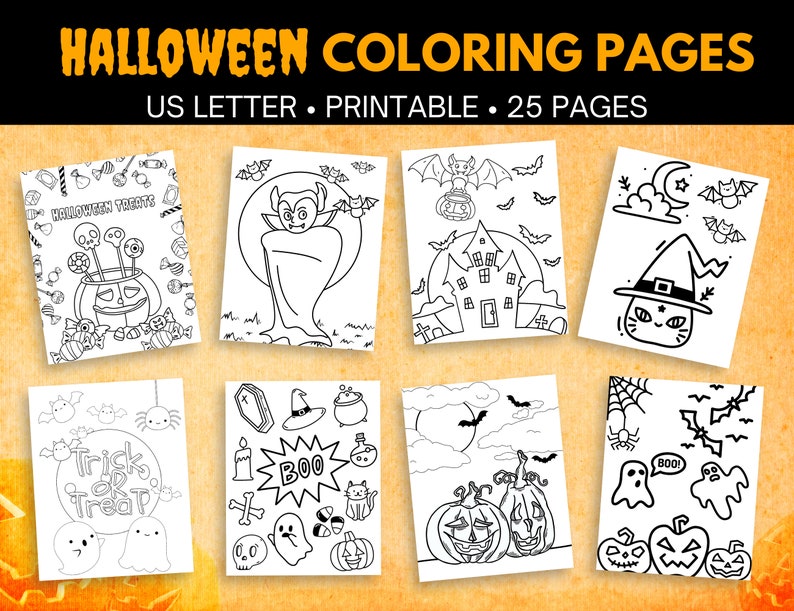 Halloween Coloring Pages for Kids - Il 794xN.4238277747 Ofrl 