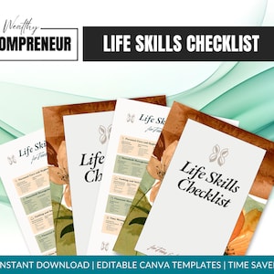 Essential Life Skills Checklist for Kids & Teens: Printable Parenting Tools