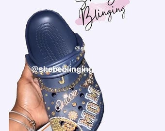 Mom Bling Crocs
