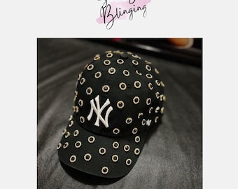 NY Bling Hat Black