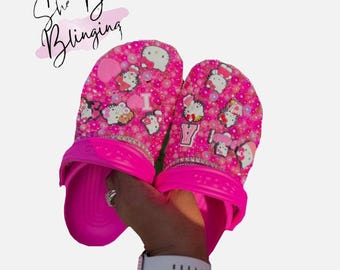 Kitty Crocs Custom
