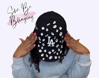 LA Crystal Bling Hat (Breezy)