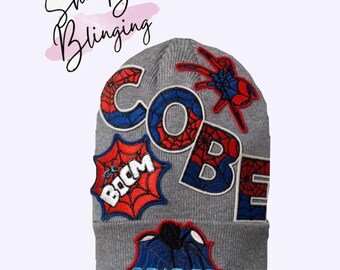 Custom Spider-Man Beanie Hat