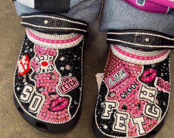 Mean Girls Bling Crocs