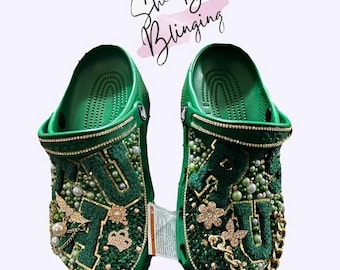 Zodiac Bling Crocs