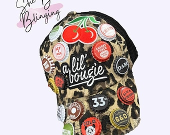 Cheetah Bougie Bottle Cap Hat