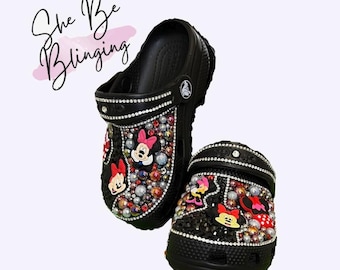 Bling Minnie Crocs