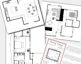 Perfect Pairings Space Planning Add-On; Virtual Interior Design Space Planning