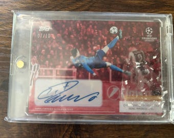 Cristiano Ronaldo Fan Art Card – Autograph Style Soccer Collectible