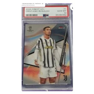 Cristiano Ronaldo - 2020 Finest Champions League PSA 10