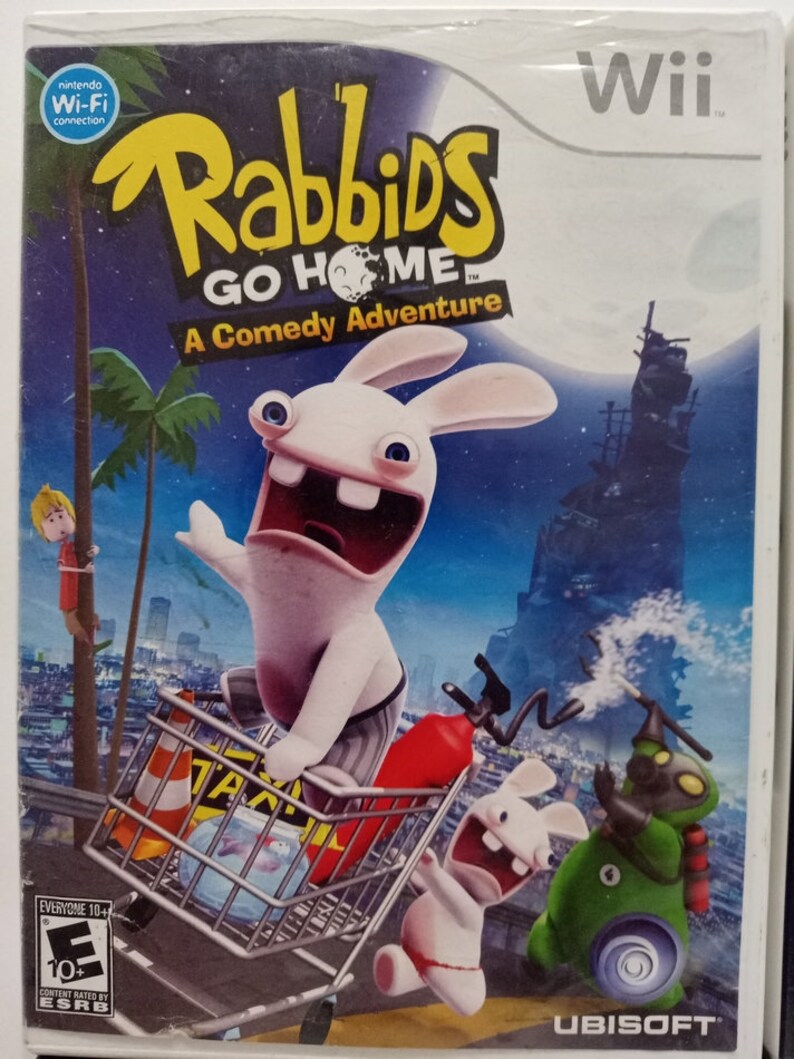 Wii Raging Rabbit Nintendo Wii Girls Boys Kids Games Family Cooking Mama - Cars 2 - Wreck ...