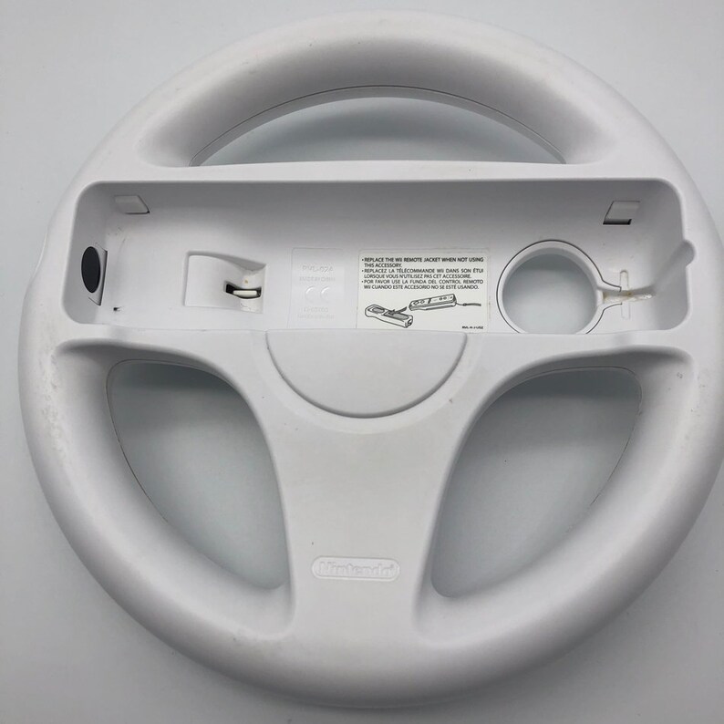 Official Mario Kart Steering Wheel for Nintendo Wii & Wii U Remote Game