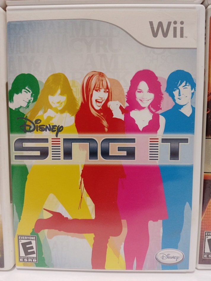 Nintendo Wii Dancing Singing Games Dance Dance Revolution Hottest Party Sing It Project Runway