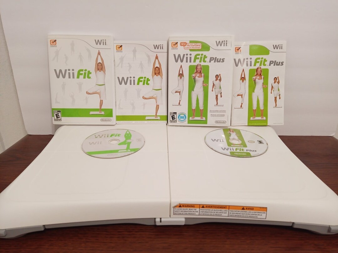 Authentic Official Nintendo Wii Balance Board With Wii Fit And Wii Fit authentic-official-nintendo-wii-balance-board-with-wii-fit-and-wii-fit