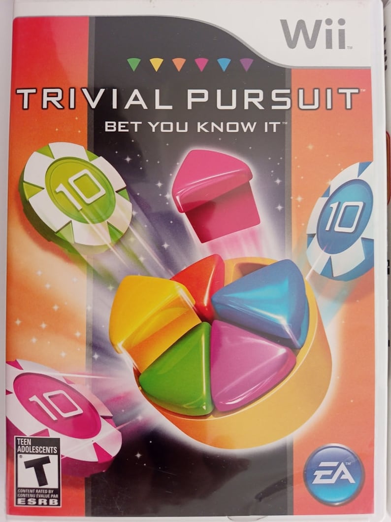 Nintendo Wii Girls Boys Kids Games Family Trivia Puzzle Jeopardy Who