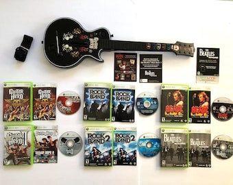 Xbox 360 Guitar Hero Gibson Les Paul Guitar Controller