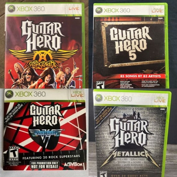 Guitar Hero & Rock Band Games For Xbox 360 Pick from the drop down list  12/11/23