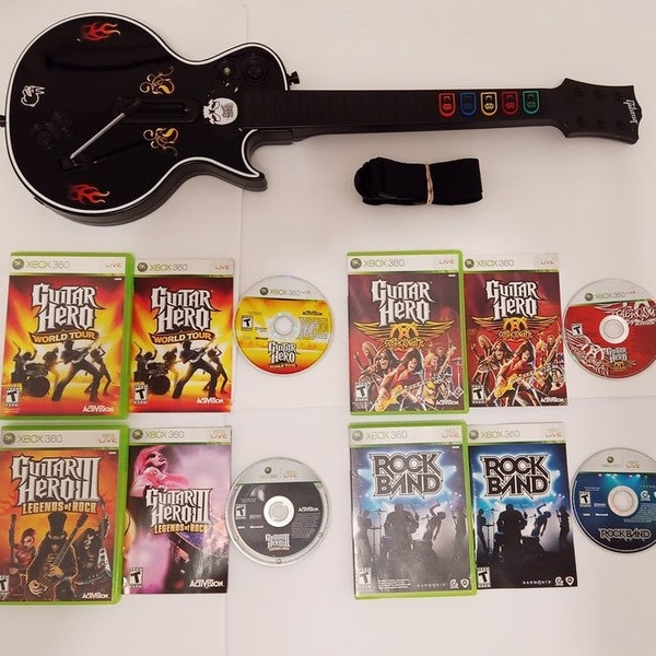 Custom Guitar Hero Controller Etsy