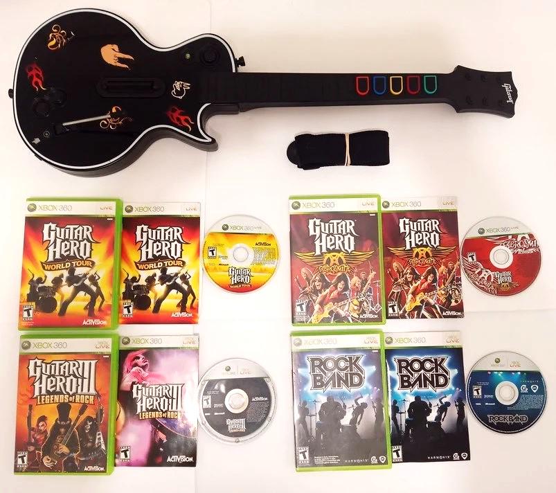 XBOX360 ギターヒーローⅢ　レスポールコントローラー XBOX 360 Guitar Hero III Les Paul Wireless Controller Bundle