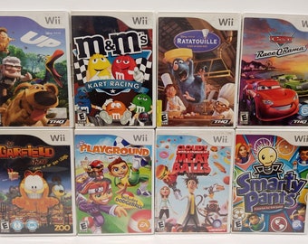 Nintendo Wii Mädchen Jungen Kinderspiele Familie Disney Pixar Up - Cars Raccorama - Ratatouille - Spielplatz - Pick Your Titel.