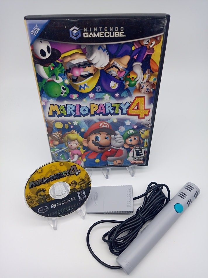 Mario Party 4 5 6 7 set Nintendo Gamecube Japan version Tested & Works well