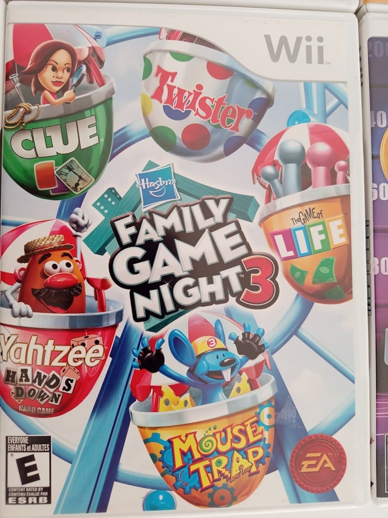 Nintendo Wii Girls Boys Kids Games Family Trivia Puzzle Jeopardy Who