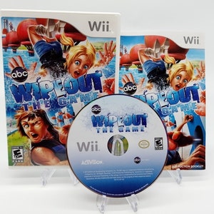 Wipe Out Enjoyable Nintendo Wii Game Vintage Video Game Box Tested