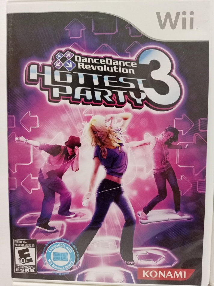 Nintendo Wii Dancing Singing Games Dance Dance Revolution Hottest Party Sing It Project Runway