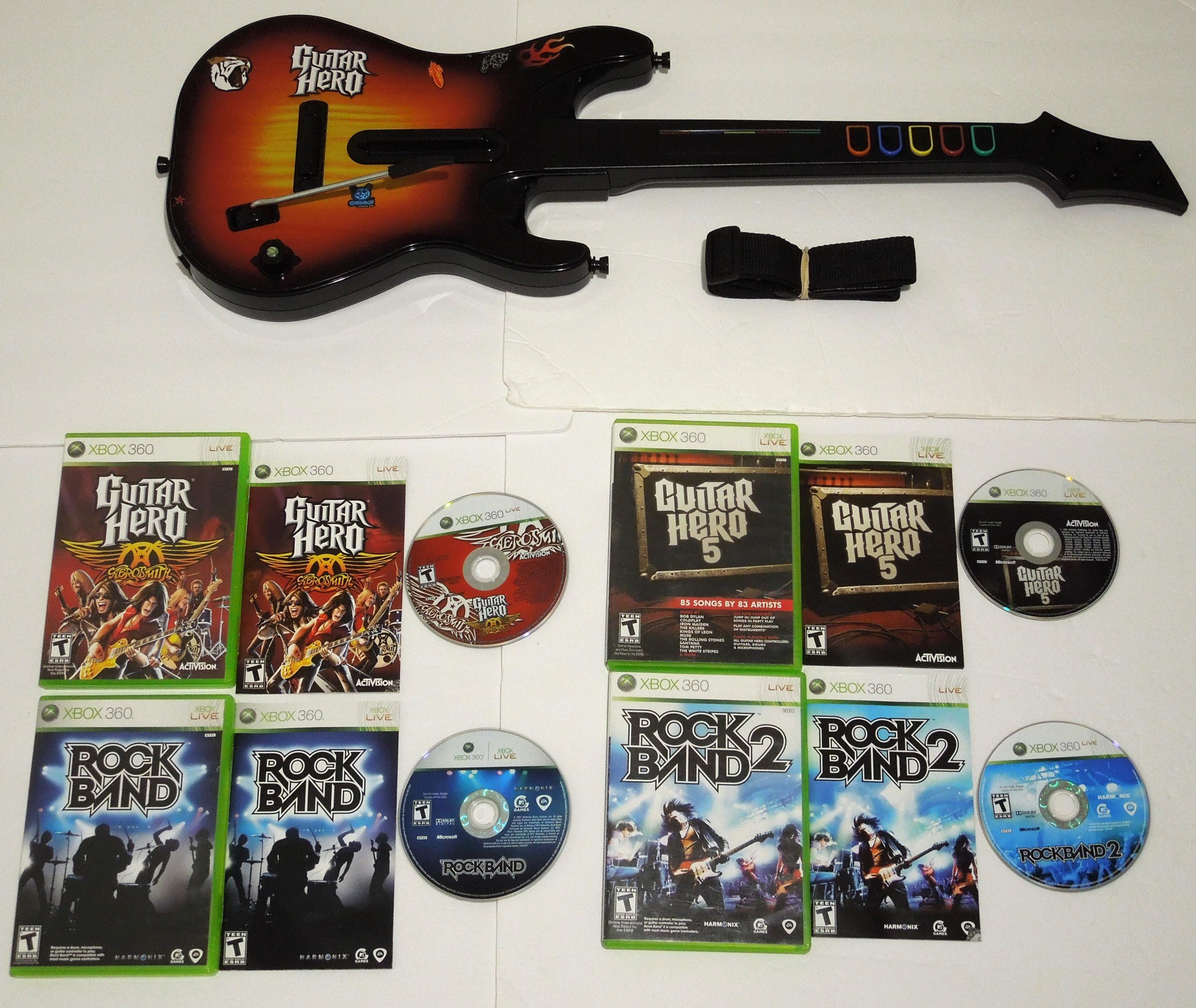 guitar hero world tour microphone in game