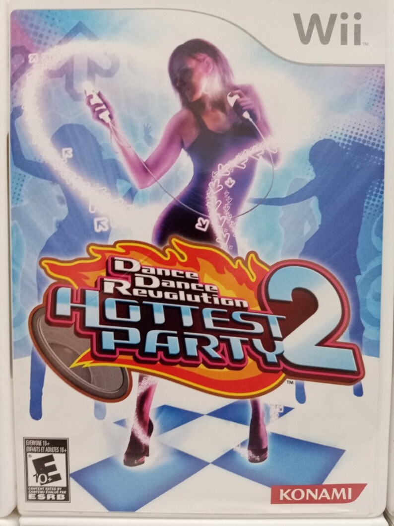 Nintendo Wii Dancing Singing Games Dance Dance Revolution Hottest Party