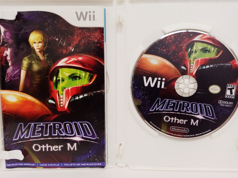 Metroid Autre M Wii Jeu Nintendo vintage Jeu vidéo Boîte de jeux vidéo  Testé et fonctionnant complet en très bon état -  Canada