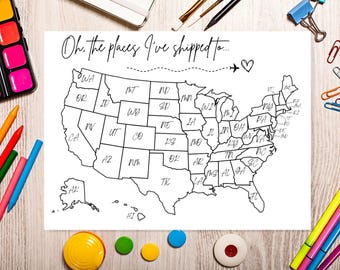 Mapa śledzenia sprzedaży w USA: Małe firmy do druku (PDF)