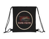 Tank Facts Drawstring Bag