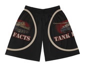 Tank Facts Basketball Shorts