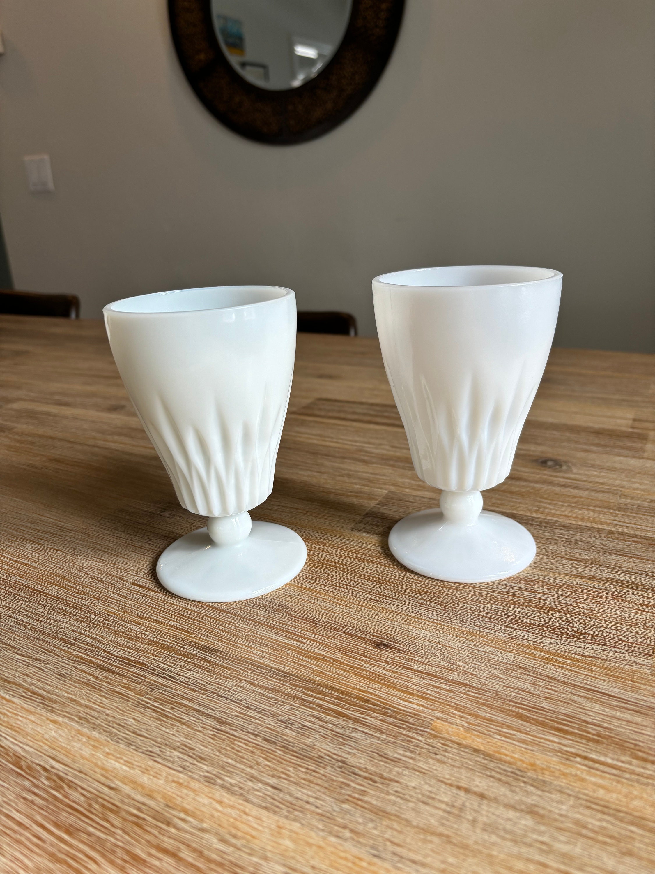 Hazel atlas milkglass - Etsy 日本