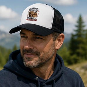 Certified Remote Control Operator Trucker Hat | Remote Control Car Patch
