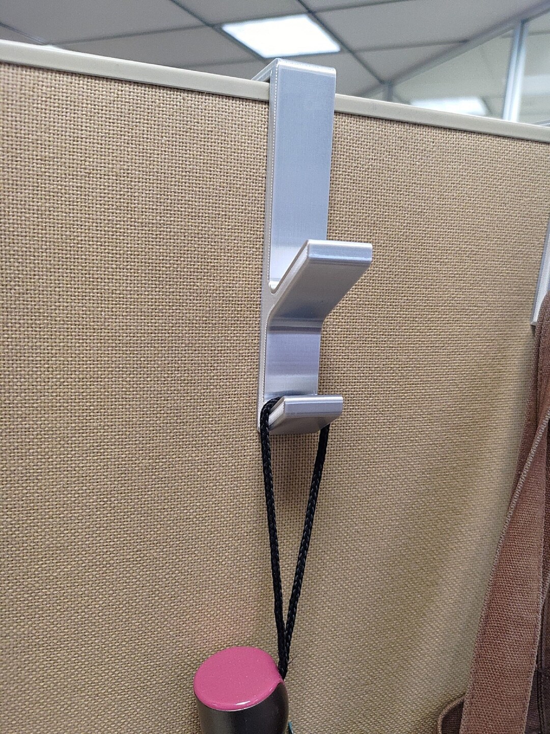 Cubicle Hook Jacket Handbag Purse Umbrella Durable 3D Printed Silk PLA