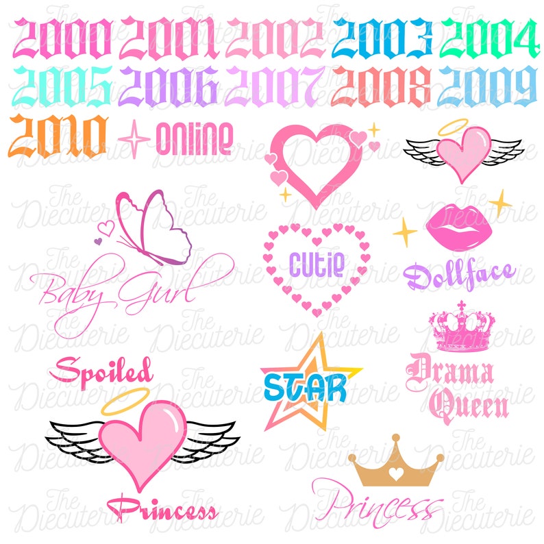 165 Early 2000s Graphics Color and Black | Internet Web Myspace Y2K ...