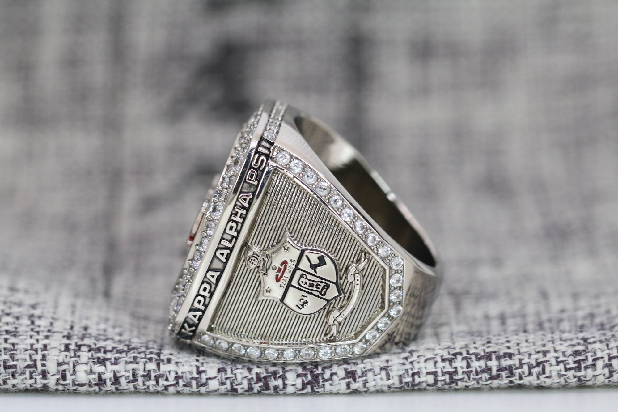 Kappa Alpha Psi Fraternity Sterling Silver Ring with Symbol | eBay