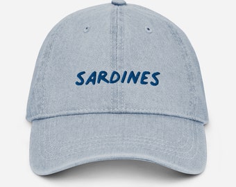 Sardines Denim Hat (2 sides)