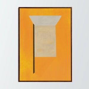 Window, Mid Century modern art print, Minimalist wall decor, Abstract wall printable art, Modern wall decor