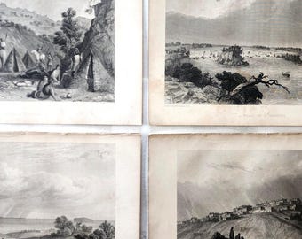 Antique Engravings 1847 – Seth Eastman, Native American Art, Historical Prints