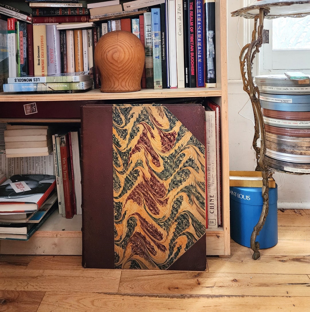 1903. Antique Art Book of Large Format. Sixty Lithographs. Etsy