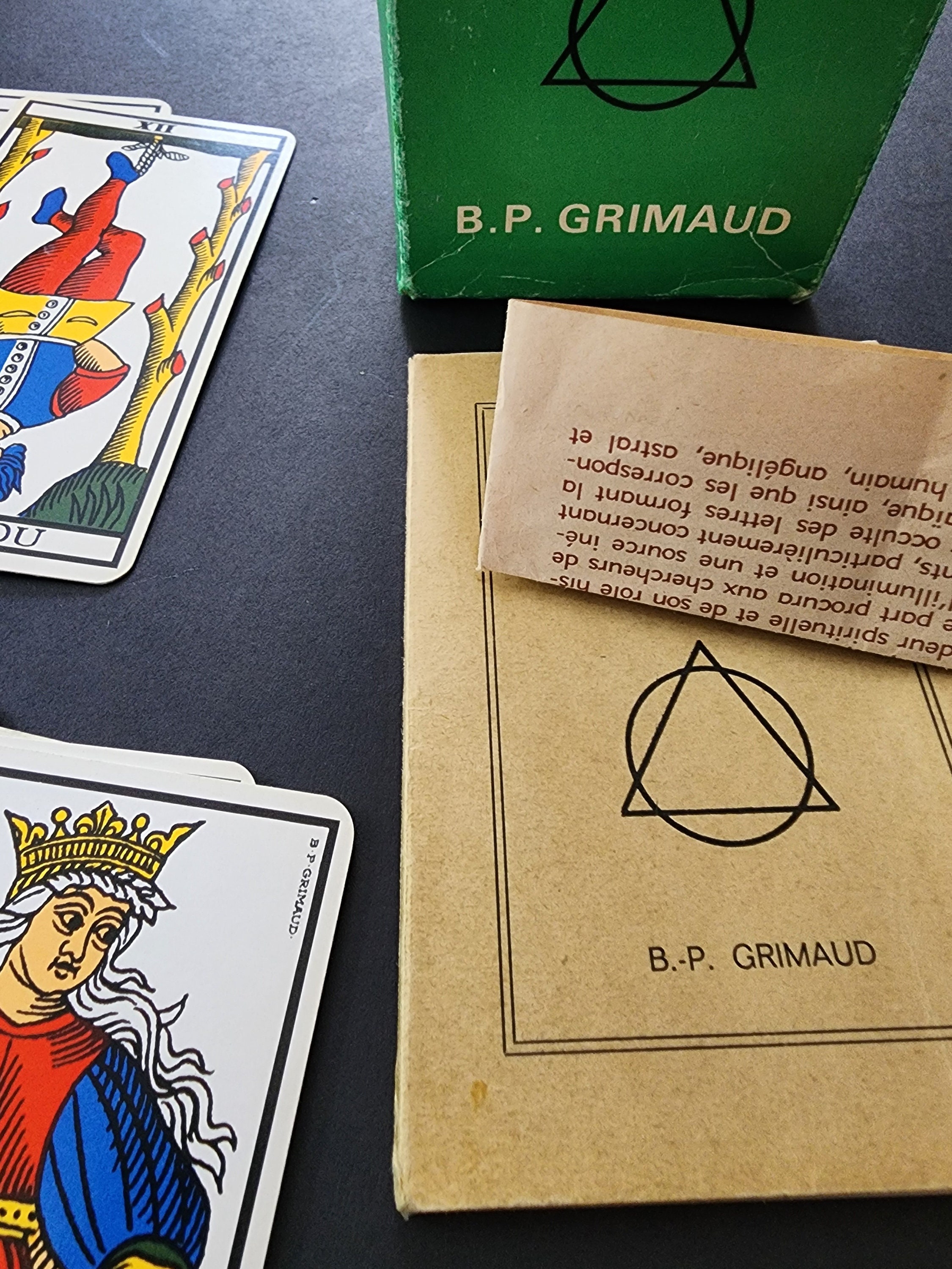 Tarot de Marseille grimaud - Marteau Paul - livres - Livres pas cher - Neuf et Occasion